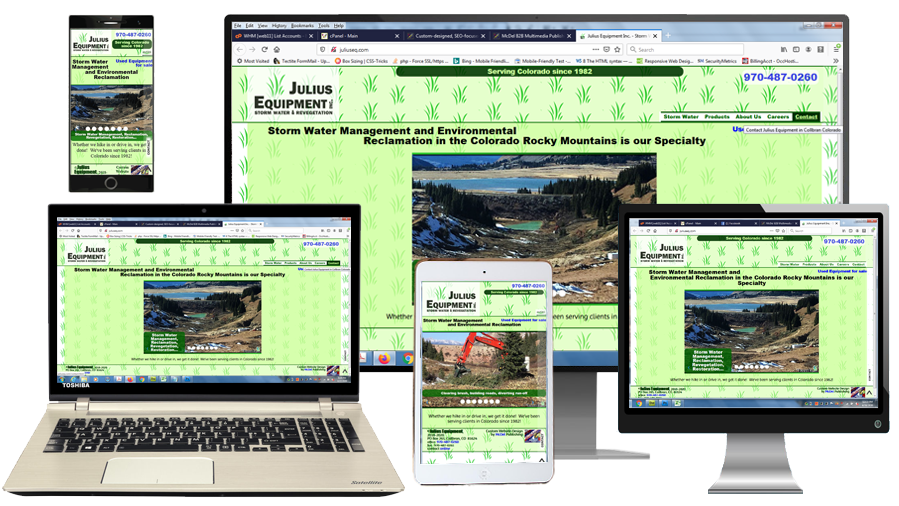 Julius Equipment, Inc. - Storm Water & Revegetation Services in Colorado